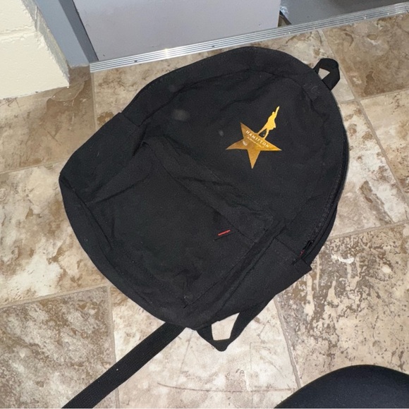 Unisex Hamilton Play Broadway Show Patch Black Cotton Cloth Back Pack No brand - Picture 5 of 13